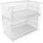 Sorbus 2-Tier Sliding Mesh Basket Drawers-20961007