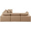 Canapé modulaire rembourré 4 pièces Hinrich-98917423