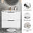 Bathroom Vanity Cabinet With Ceramic Sink-841375416-841375417