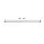 Matte Black Adjustable Curtain Pole Set-1322100647
