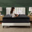 Matelas hybride à ressorts ensachés en mousse viscoélastique 10 pouces pleine grandeur | Idée de cadeau-630414063