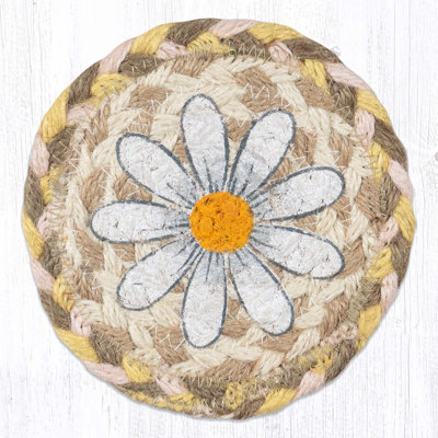  IC-653 Daisy Printed Coaster 5"x5"