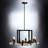 Xian 6 - Light Dimmable Square / Rectangle Chandelier-594795585