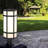 MONTE LED Outdoor Post Light, Black