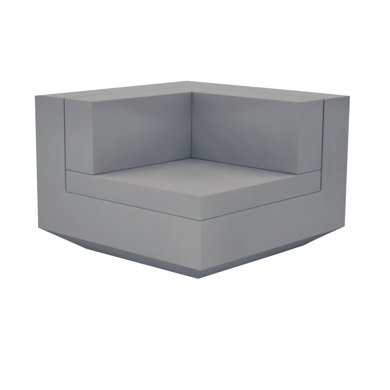 Vela - Canapé d'angle modulaire - Basic, Acier