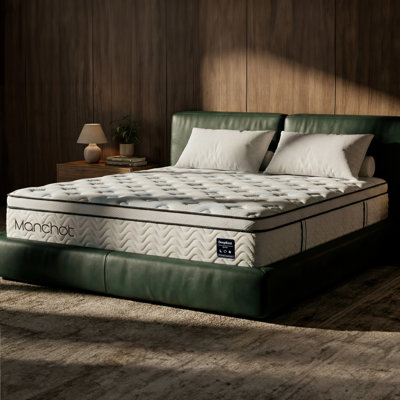 Firm Hybrid Mattress With Cooling Memory Foam And 5-zone Pocket Spring Support by Alwyn Home