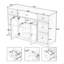 Armoire avec rangement, 2 portes et 7 tiroirs-490545927