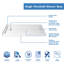 Base de douche DreamLine SlimLine 36 po x l 60 po x H 2 3/4 po-33396591-41192777