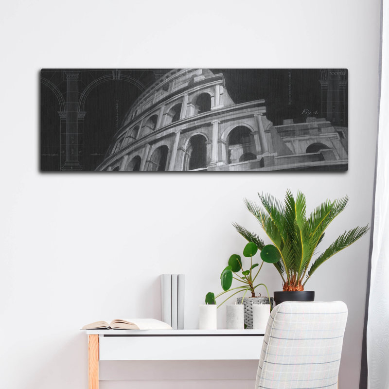 «Iconic Architecture I» par Ethan Harper, H 16 po x l 48 po