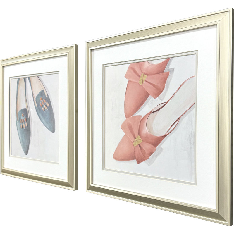 Flats Heels Framed Art