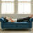 CHIRA  Blue Velvet Bedroom Bench, Bed Bench with Button-Tufted Large Upholstered Storage Bench Ottoman-374233676
