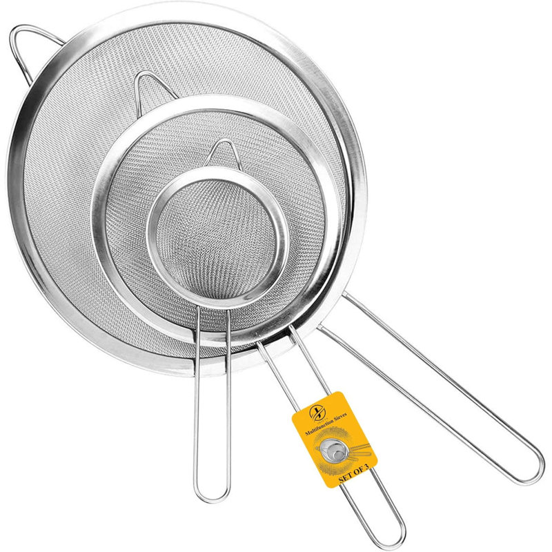 Ideal Products Shop Stainless Steel Colander Set