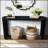 60 Inch Thick Top Entryway Table with Curved Legs, Versatile Mounting Options for Modern Decor-715873348