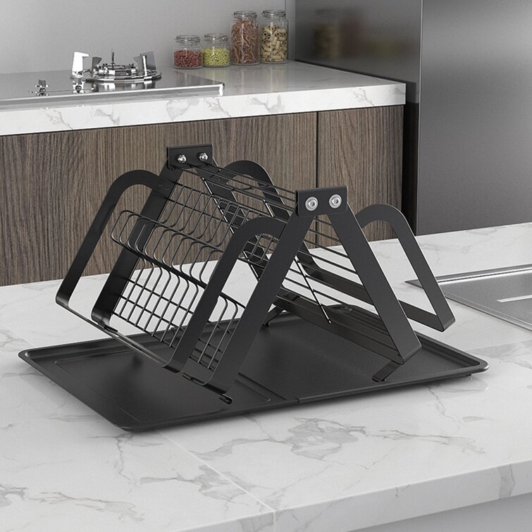 CozyBlock Foldable Steel Dish Rack eModern Decor