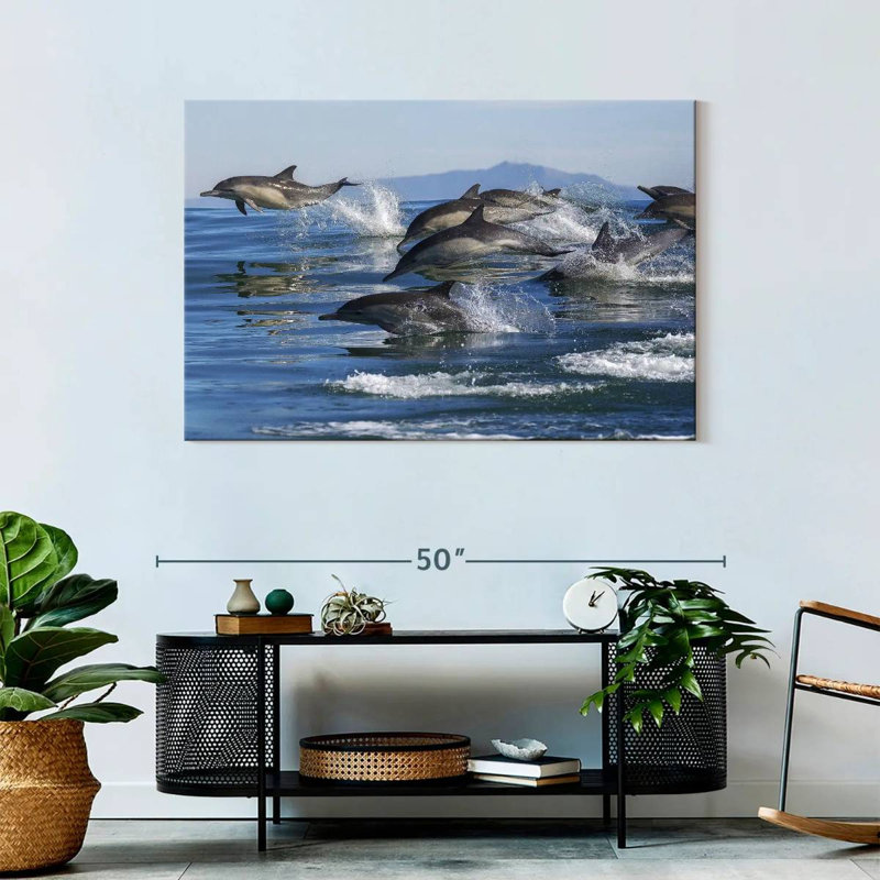 Crowle Dolphin Pod, 30" H x 45" W