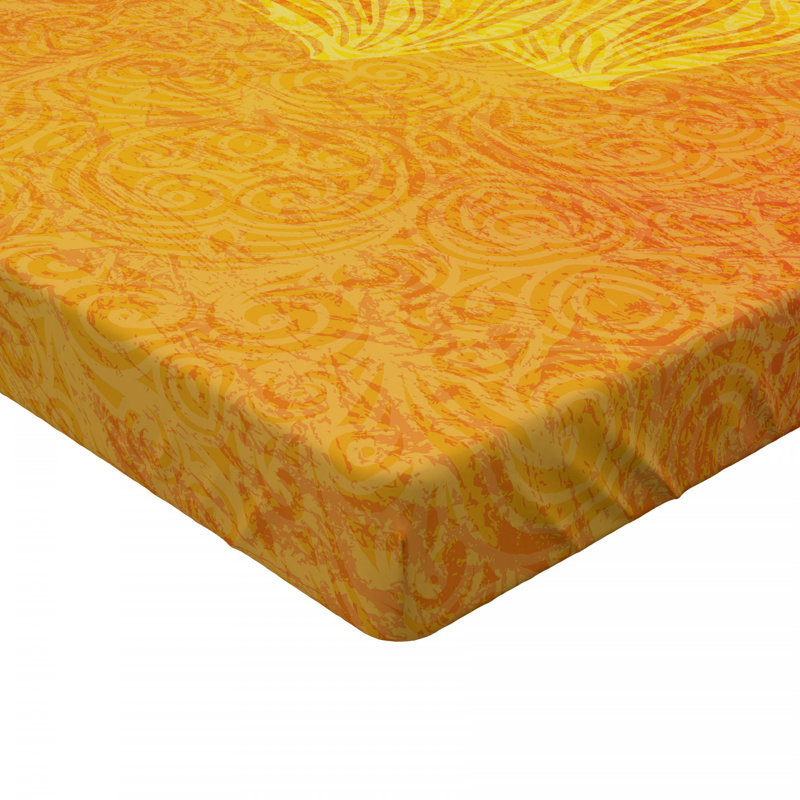 Microfiber Patterned Fitted Sheet, Full/Double Fitted Sheet