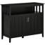 Buffet polyvalent avec 2 portes et tablettes réglables pour le rangement et la présentation dans le vestibule ou le salon