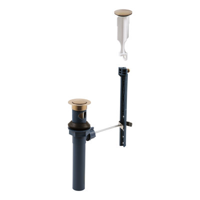 Pop-Up Kitchen Sink Drain