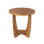 Table de bout avec tablette de rangement Arch Farmhouse, table d'appoint French Country