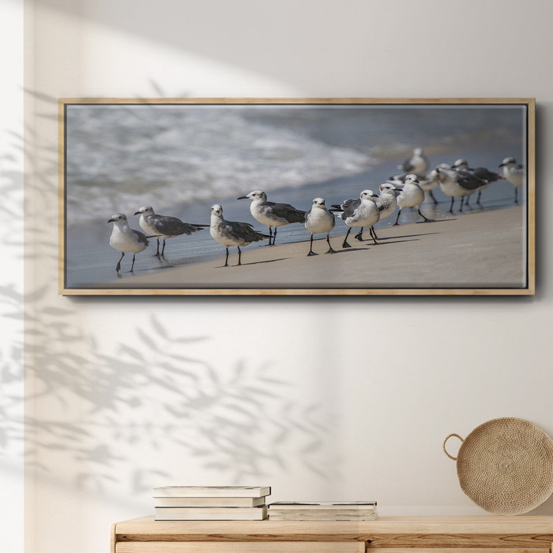 What's Up Gulls- Framed Canvas