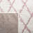 Allandy Geometric Ivory/Light Rose Area Rug-805648209