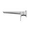 Single-Handle Long Wall-Mount Bathroom Faucet with Comfort Glide Technology-1050753178