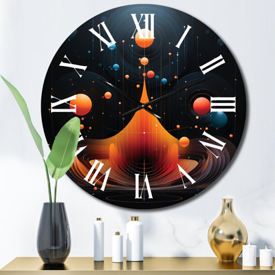 Metal Wall Clock