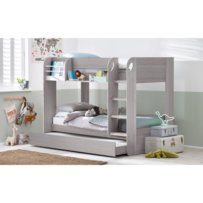 Anguiano Single (3') Bunk Bed with Storage Included with Trundle Included