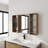 Wall-Mounted Bathroom Mirror Cabinet With Storage, Multi-Compartment Design For Organized And Spacious Bathrooms