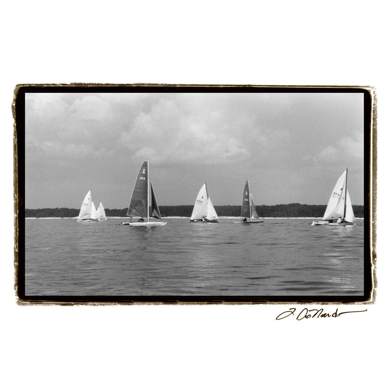 Ocean Breeze I by Laura DeNardo - Wrapped Canvas Print, 30cm H x 46cm W x 3.8cm D