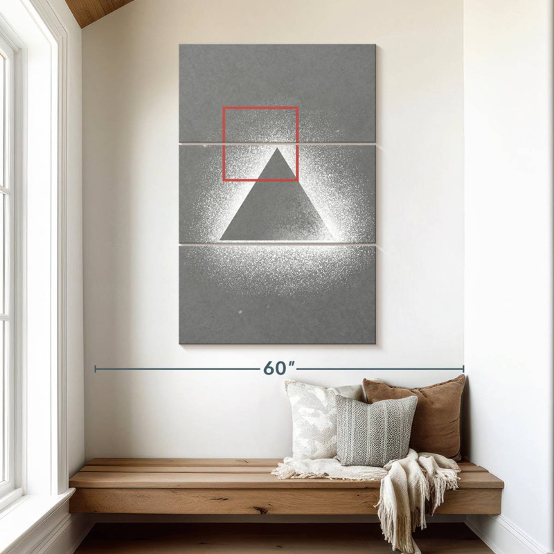Avery Creative Abstract Geometric, 50" H x 32" W