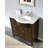 Davian 38'' Single Bathroom Vanity with Marble Top