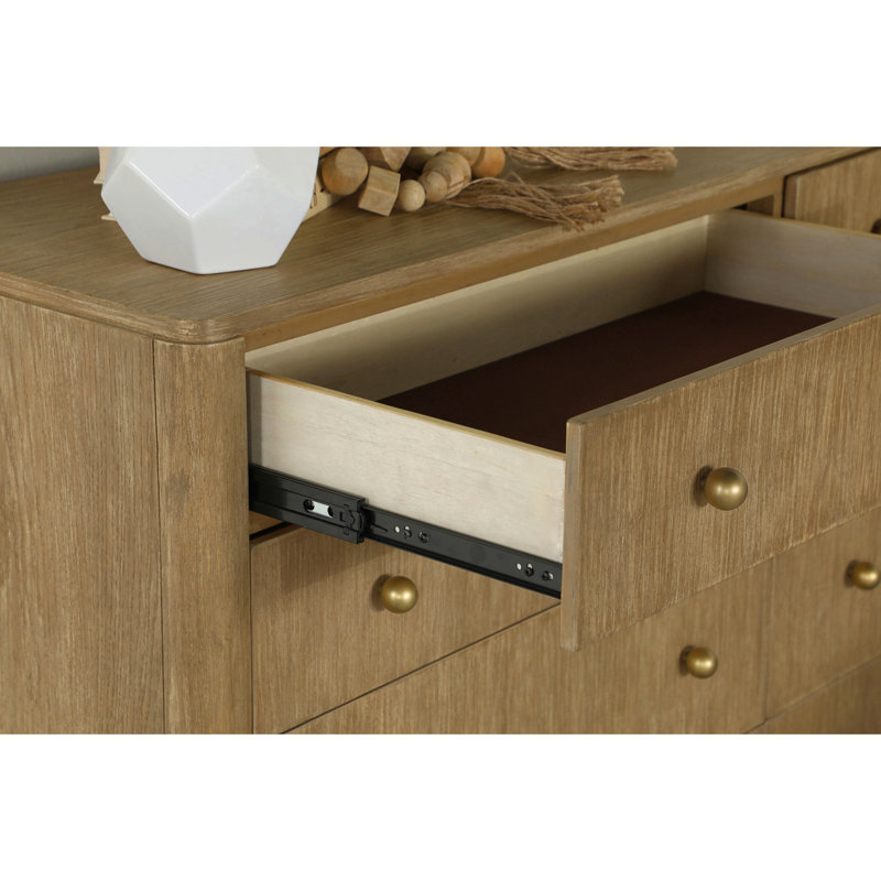 Commode rectangulaire 8 tiroirs Sand Wash
