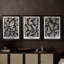 Collection sur toile encadrée personnalisée - 3 pièces-119590315-119590312