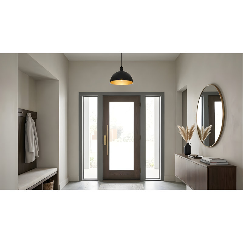 Morey 1 - Light Matte Black Single Pendant