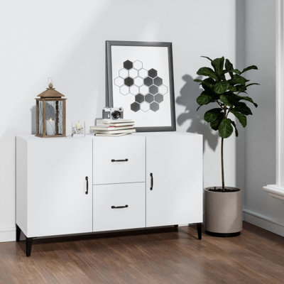 Buffet console avec rangement pour bois d'ingénierie