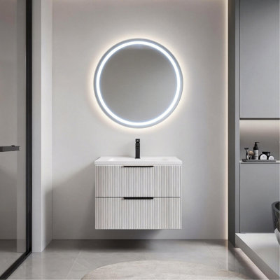 Meuble-lavabo 24 po avec lavabo en céramique