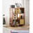 Nordic Holly Wood Sideboard With Sliding Doors For Storage And Bookshelf