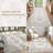 Vintage Floral Distressed Design Non-Slip Low-Pile Soft Thin Faux Wool Area Rug-1266216420