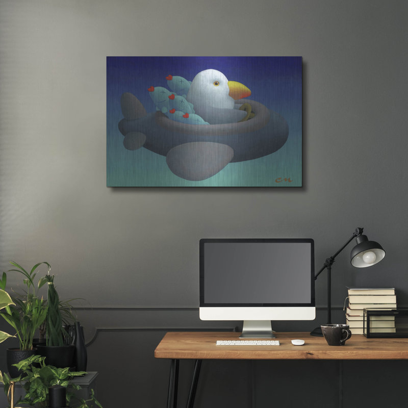 «Good Catch» par Chris Miles, H 24 po x l 36 po