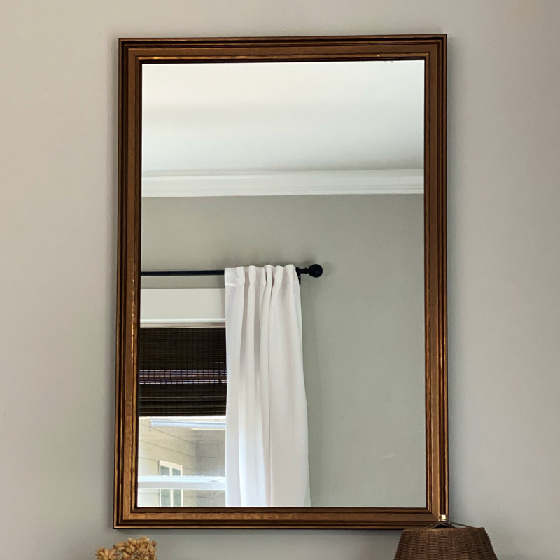 Miroir Crenshaw, Bronze, 26 po x 38 po