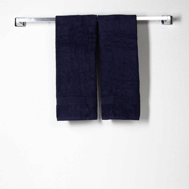Cotton Hand Towels, Navy