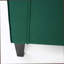 Fauteuil club en velours vert-1256224395