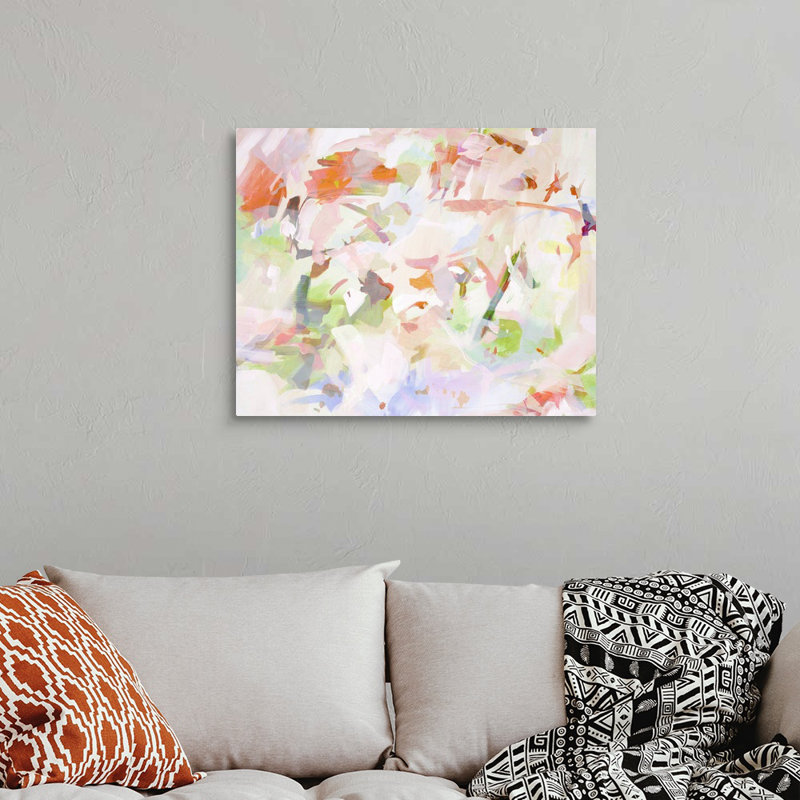 Expression du printemps - reproduction d'art sur toile, Toile tendue, H 24 po x l 30 po x P 1,25 po