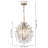 Elonso 3 - Light Dimmable Crystal Chandelier