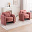Chaise d'angle moderne arrondie - convient à de nombreux cas de figure, siège simple élégant pour les espaces modernes - rouge-119929734