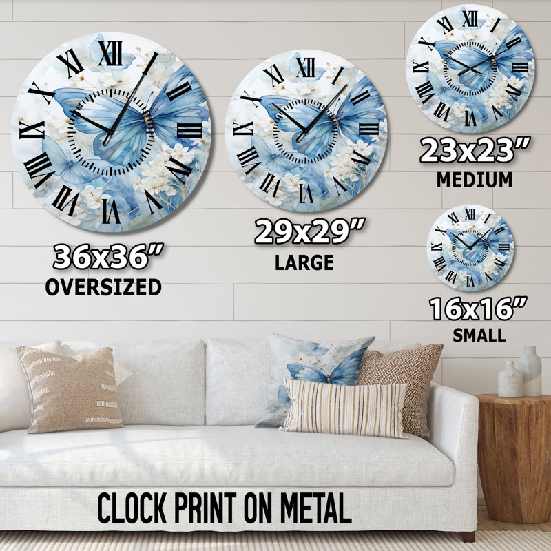 Horloge murale animaux, Médium