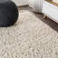Tapis crème à poils longs Felicdad-1714128819