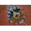 Tapis unique noué à la main des années 2010 de 2 pi 6 po x 4 pi 2 po orange / ivoire / noir Jerona