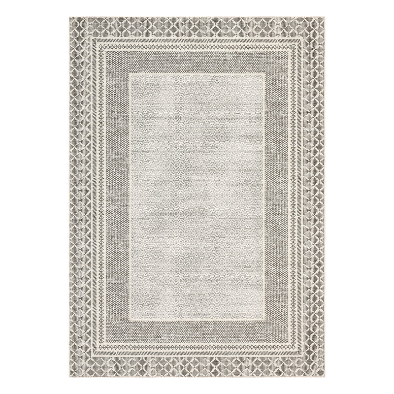 lxt-Modern Area Rug for Living Room Geometric Rugs for Bedroom Washable Bordered Rug Non-Slip Throw Carpets for Dining Room Office Farmhouse Home Decor